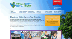 Desktop Screenshot of ecautismcenter.org